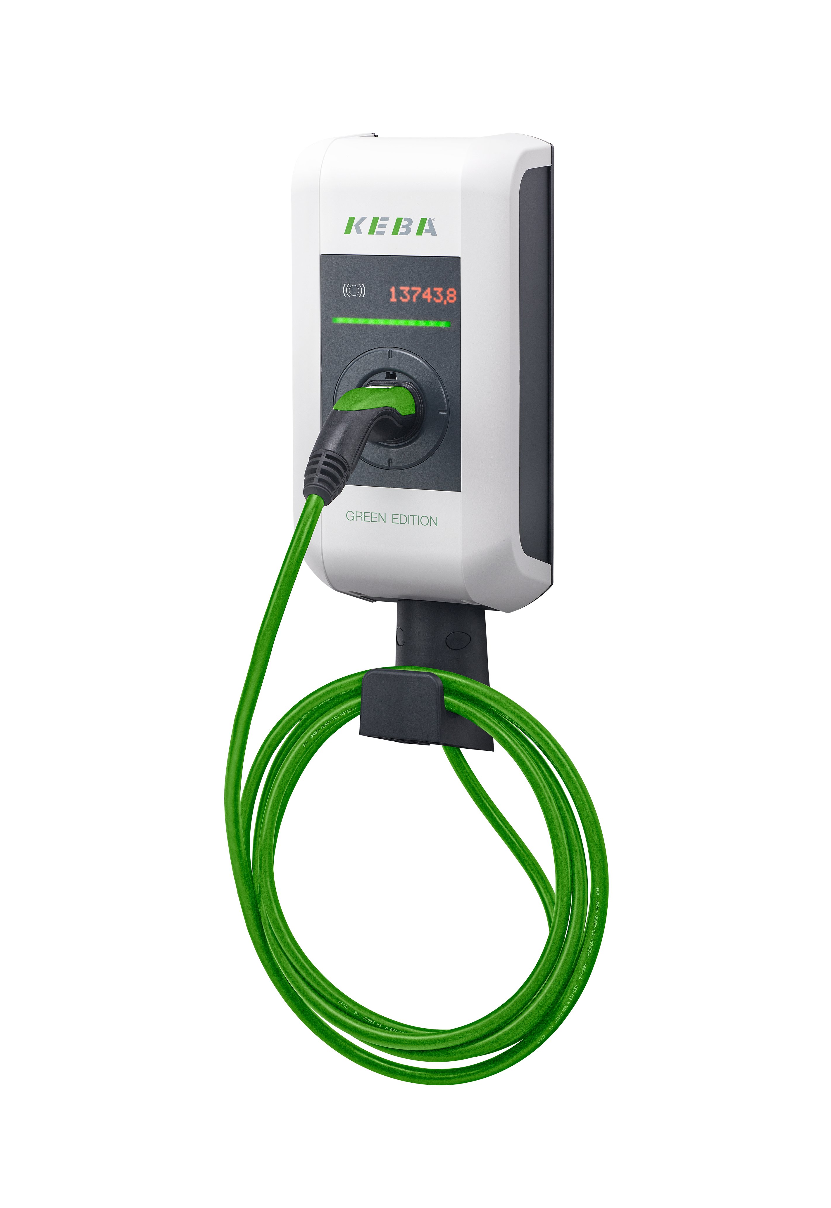 Wallbox comfort: KEBA KeContact P30 c-series GREEN EDITION